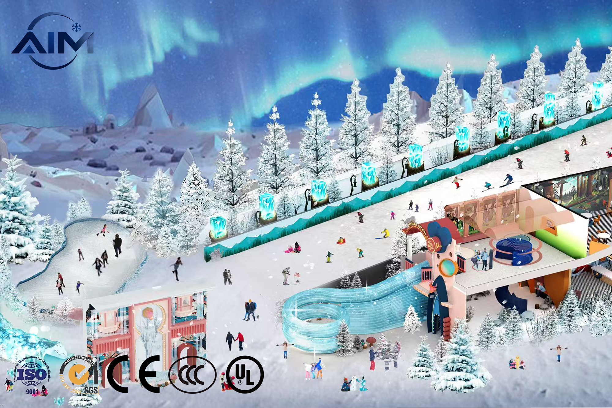 Parc de neige Design — vue technique 1