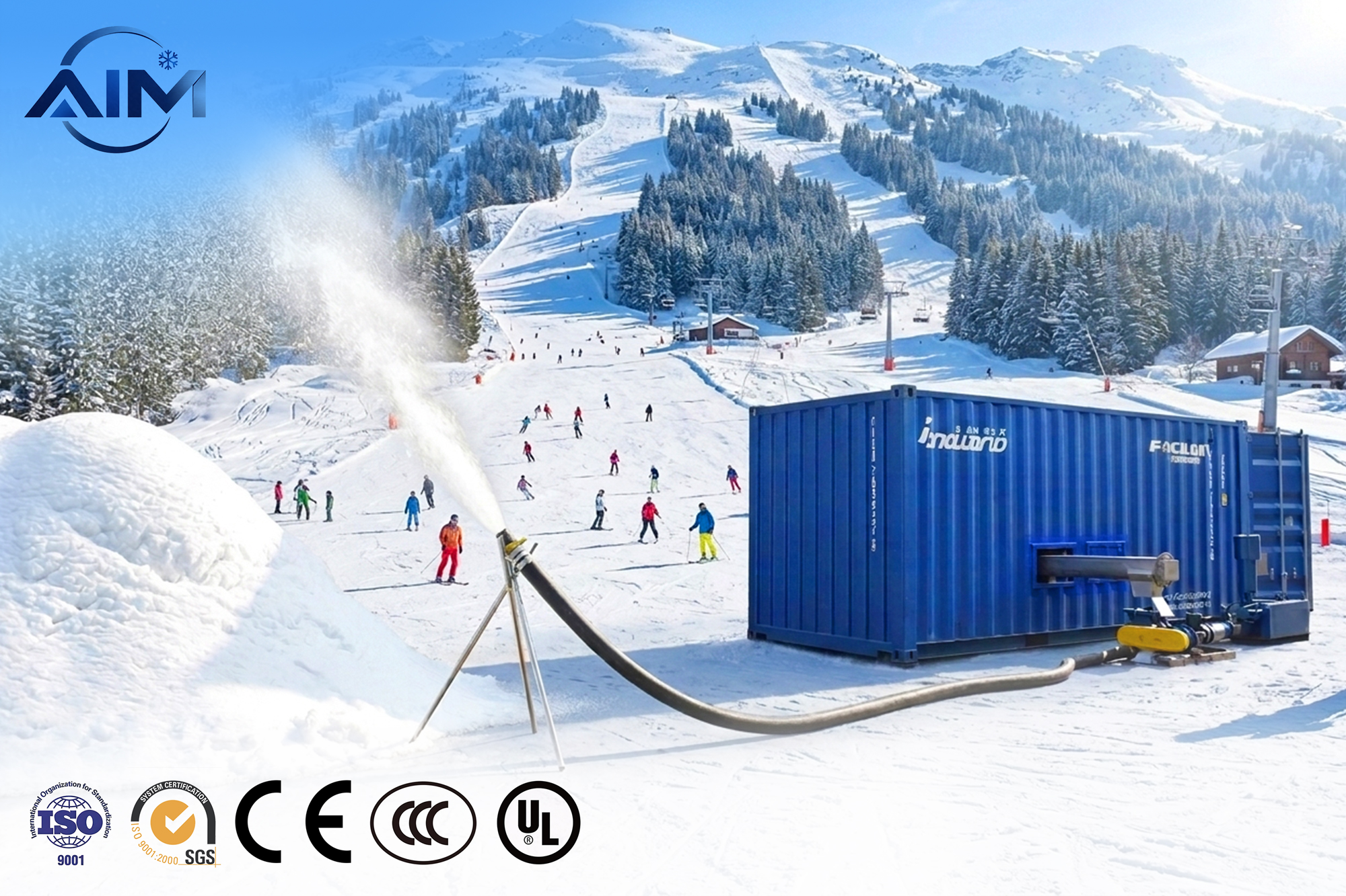 Machines à neige — vue technique 1