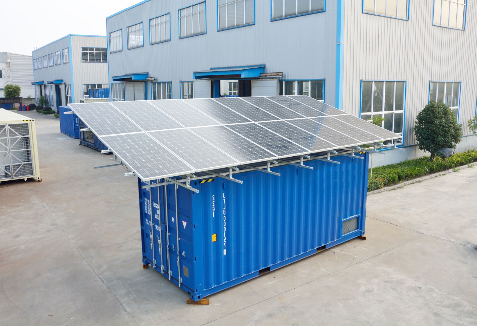 Solar Powered Chambre froide — vue technique 2