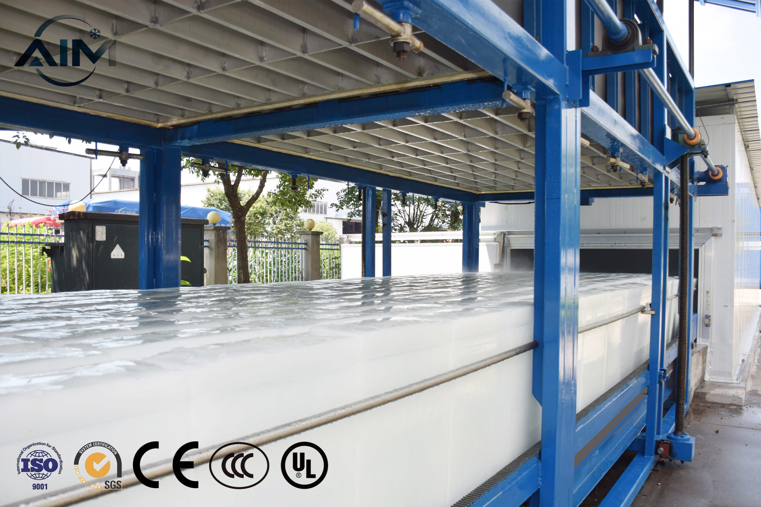 Usine à glace — vue technique 1