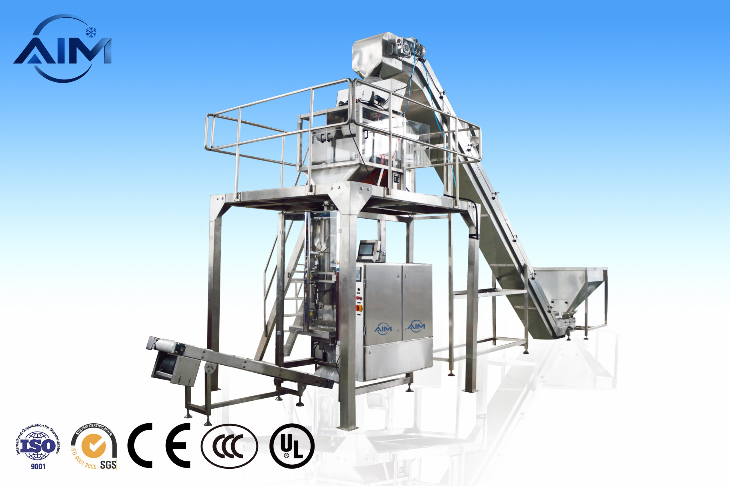 Ice Packing Machine — vue technique 1